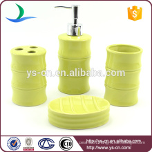 Light green ceramic bathroom home decor accessories